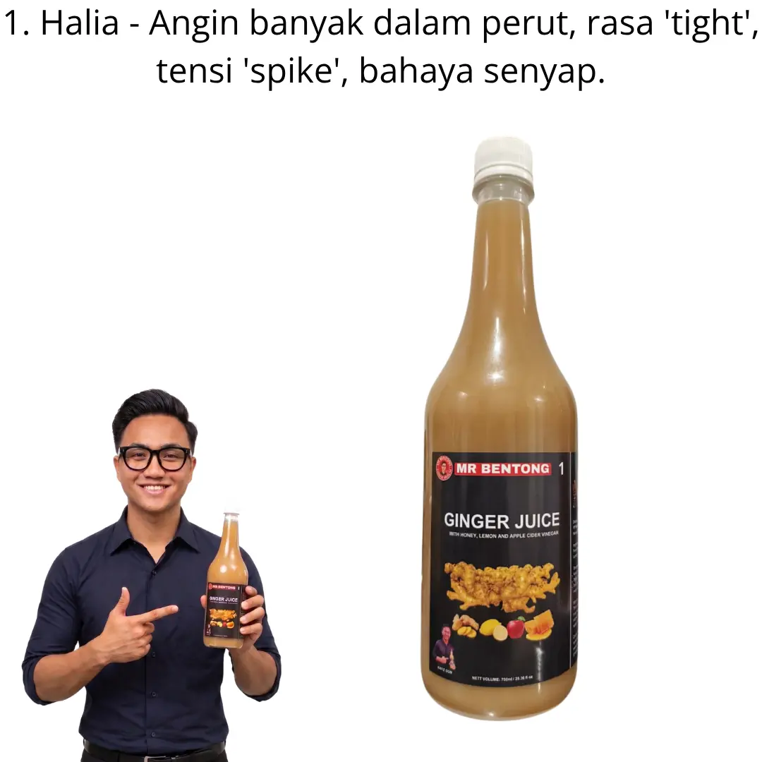 Produk Halia Bentung Madu